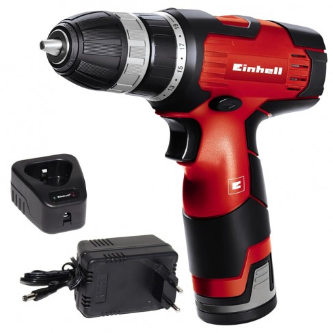 Trapano avvitatore a batteria Einhell TH-CD 12 Li, 22Nm con batteria 1,3Ah e caricabatterie Einhell - 1