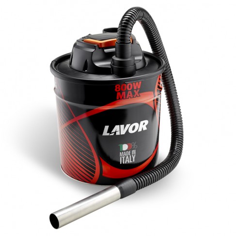 Aspiracenere Lavor Ashley 111 con fusto in acciaio da 18litri con portata da 27 l/s Lavor - 2