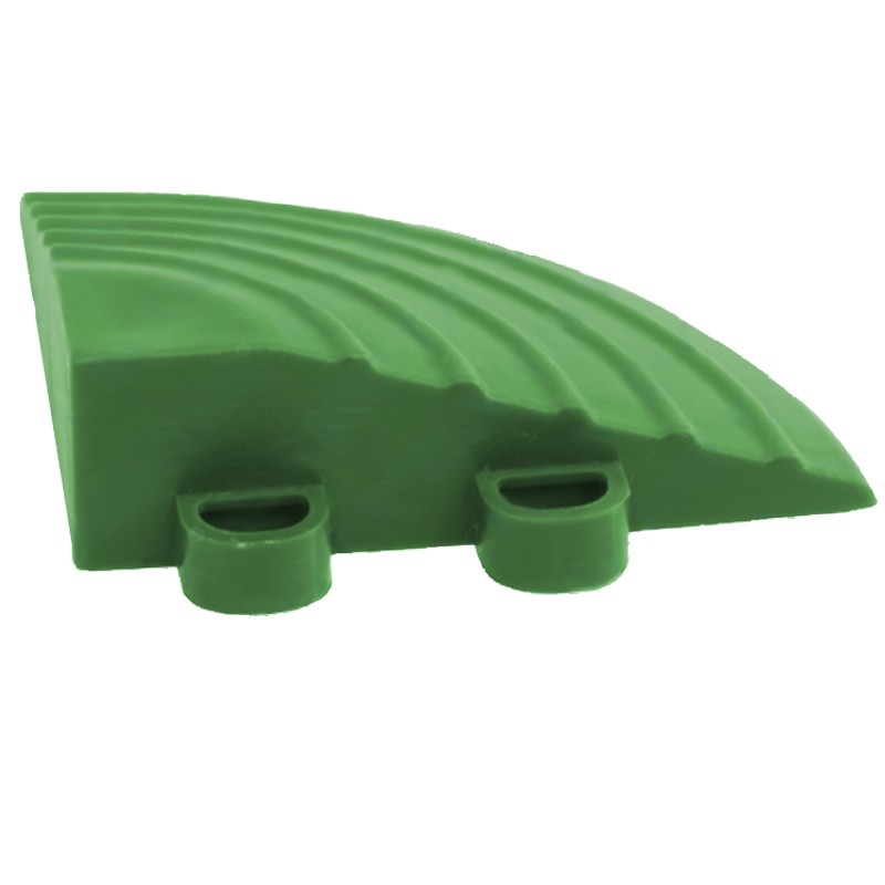 Angolo di rifinitura verde Dakota per mattonelle drenanti con aggancio maschio/femmina (100pz) Dakota - 1 Angolo di rifinitura verde Dakota per mattonelle drenanti con aggancio maschio/femmina (100pz) Dakota - 1