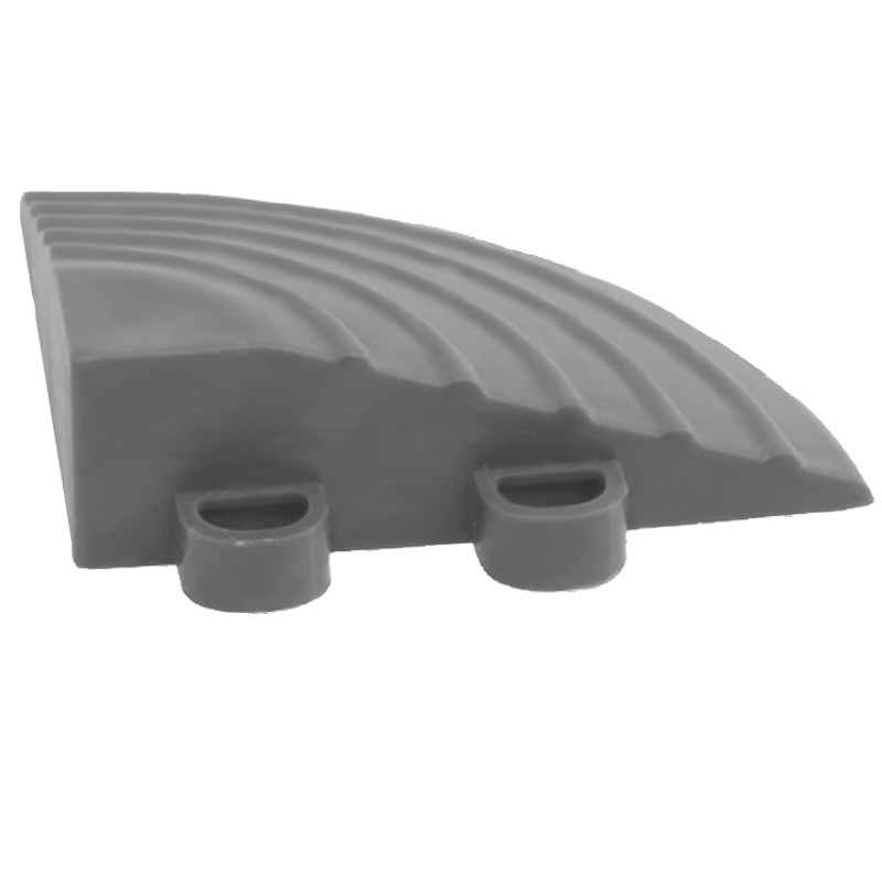 Angolo di rifinitura grigio Dakota per mattonelle drenanti con aggancio maschio/femmina (100pz) Dakota - 1 Angolo di rifinitura grigio Dakota per mattonelle drenanti con aggancio maschio/femmina (100pz) Dakota - 1