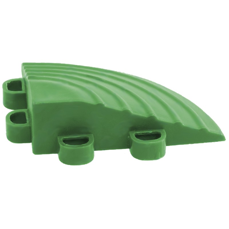 Angolo di rifinitura verde Dakota per mattonelle drenanti con aggancio femmina/femmina (100pz) Dakota - 1 Angolo di rifinitura verde Dakota per mattonelle drenanti con aggancio femmina/femmina (100pz) Dakota - 1