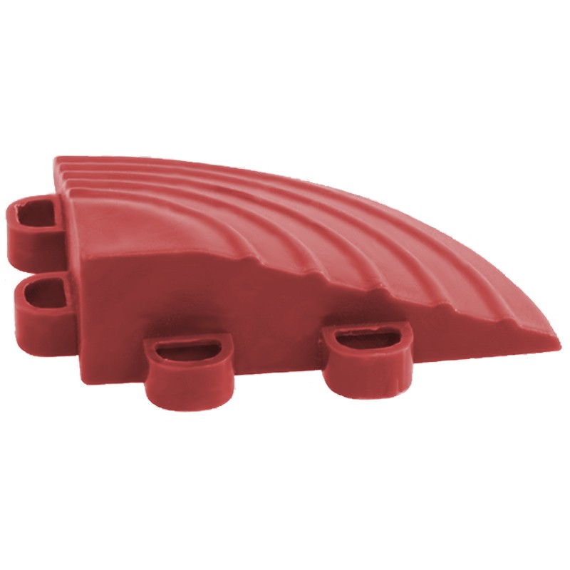 Angolo di rifinitura rosso Dakota per mattonelle drenanti con aggancio femmina/femmina (100pz) Dakota - 1 Angolo di rifinitura rosso Dakota per mattonelle drenanti con aggancio femmina/femmina (100pz) Dakota - 1