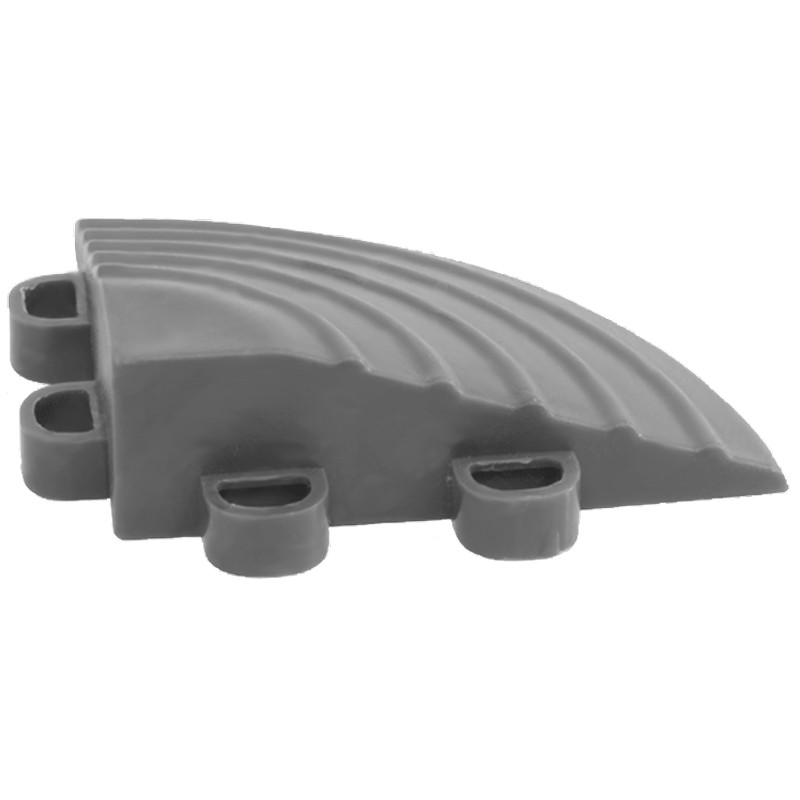 Angolo di rifinitura grigio Dakota per mattonelle drenanti con aggancio femmina/femmina (100pz) Dakota - 1 Angolo di rifinitura grigio Dakota per mattonelle drenanti con aggancio femmina/femmina (100pz) Dakota - 1
