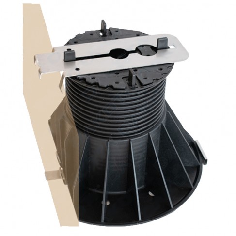 Staffe universali piattello Dakota per finitura laterale pavimenti galleggianti, 20-40mm (100pz) Dakota - 1