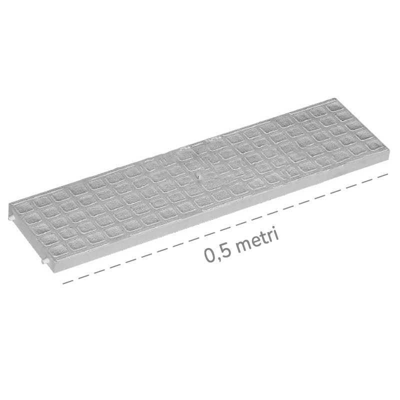 Coperchio in plastica Dakota 0,5mt per canalette di scolo Taurus 200 Dakota - 1 Coperchio in plastica Dakota 0,5mt per canalette di scolo Taurus 200 Dakota - 1