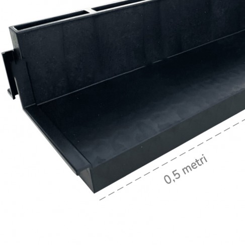 Griglia a fessura Dakota 0,5mt in polipropilene per canalette Taurus 130 Dakota - 1