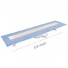 Canaletta per doccia a pavimento Dakota Dakua+ Plus DUO, 78x800mm Dakota - 1 Canaletta per doccia a pavimento Dakota Dakua+ Plus DUO, 78x800mm Dakota - 1