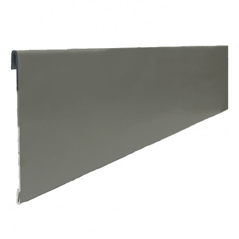 Frontali di finitura laterale Dakota grigio cenere per pavimentazioni sopraelevate, 60-100mm (10pz) Dakota - 1