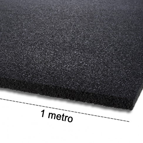 Isolante antivibrazioni Isolmant Damp 5mm strutture orizzontali sottoposte a carichi, rotolo 1x10mt (10m²) Isolmant - 1