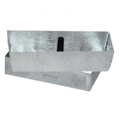 Sigillo di ispezione Dakota 250x129x80mm in acciaio zincato per griglia a fessura Dakota - 1