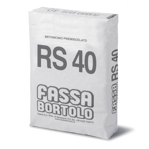 Betoncino premiscelato Fassa Bortolo RS 40 (Sacco da 25 kg) Fassa Bortolo - 1