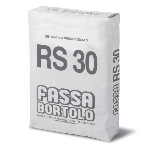 Betoncino premiscelato Fassa Bortolo RS 30 (Sacco da 25 kg) Fassa Bortolo - 1