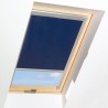 utilizzo tendina oscurante interna Blu su finestra da mansarda DK 500V utilizzo tendina oscurante interna Blu su finestra da mansarda DK 500V