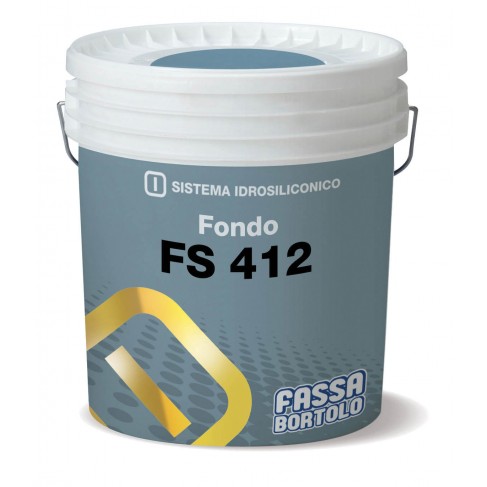 Fissativo Fassa FS412 per cicli idrosiliconici (Secchio da 16 lt) Fassa Bortolo - 1