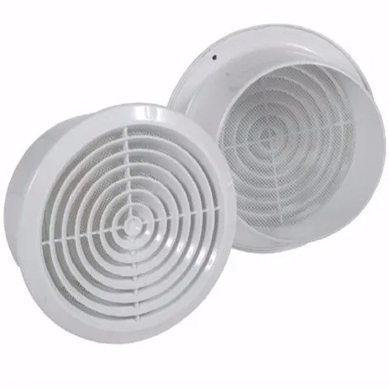 Griglie di ventilazione fisse Dakota Vortex 100mm in ABS bianco opaco (10pz) Griglie di ventilazione fisse Dakota Vortex 100mm in ABS bianco opaco (10pz)