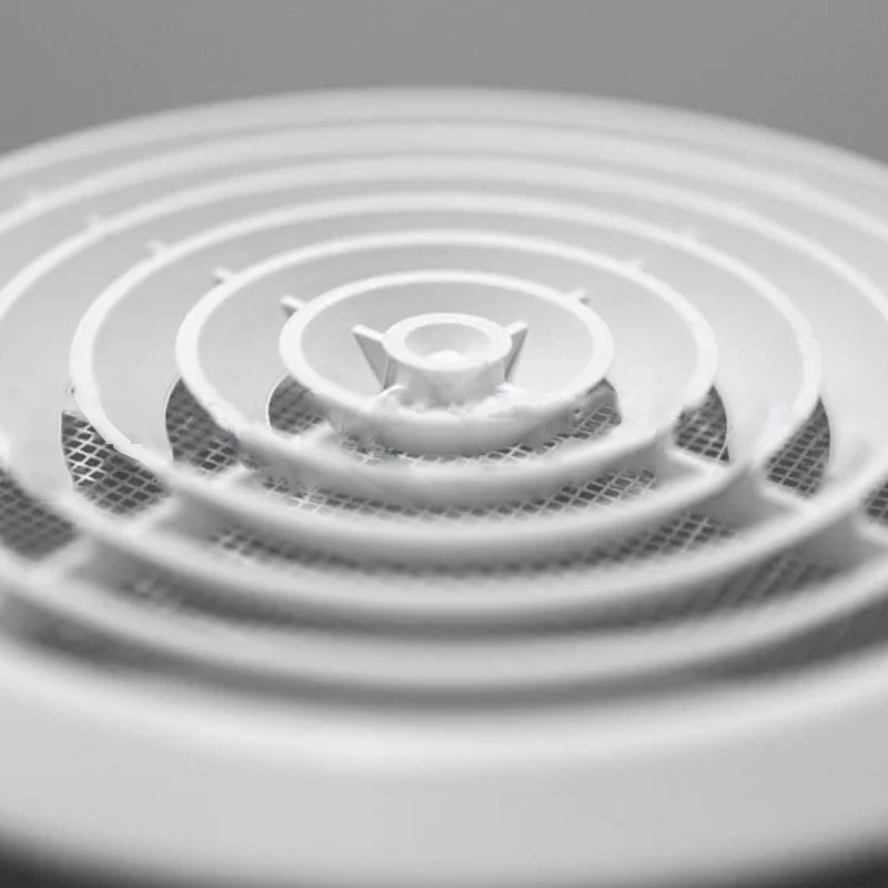 Griglie di ventilazione fisse Dakota Vortex 100mm in ABS bianco opaco (10pz) Dakota - 2 Griglie di ventilazione fisse Dakota Vortex 100mm in ABS bianco opaco (10pz) Dakota - 2