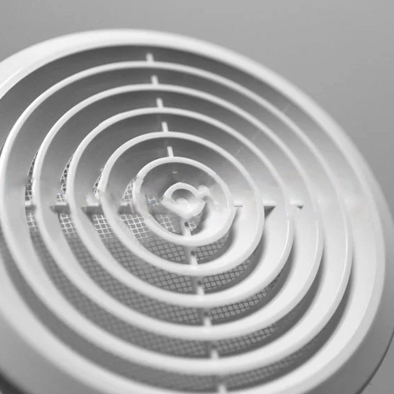 Griglie di ventilazione fisse Dakota Vortex 100mm in ABS bianco opaco (10pz) Dakota - 3 Griglie di ventilazione fisse Dakota Vortex 100mm in ABS bianco opaco (10pz) Dakota - 3