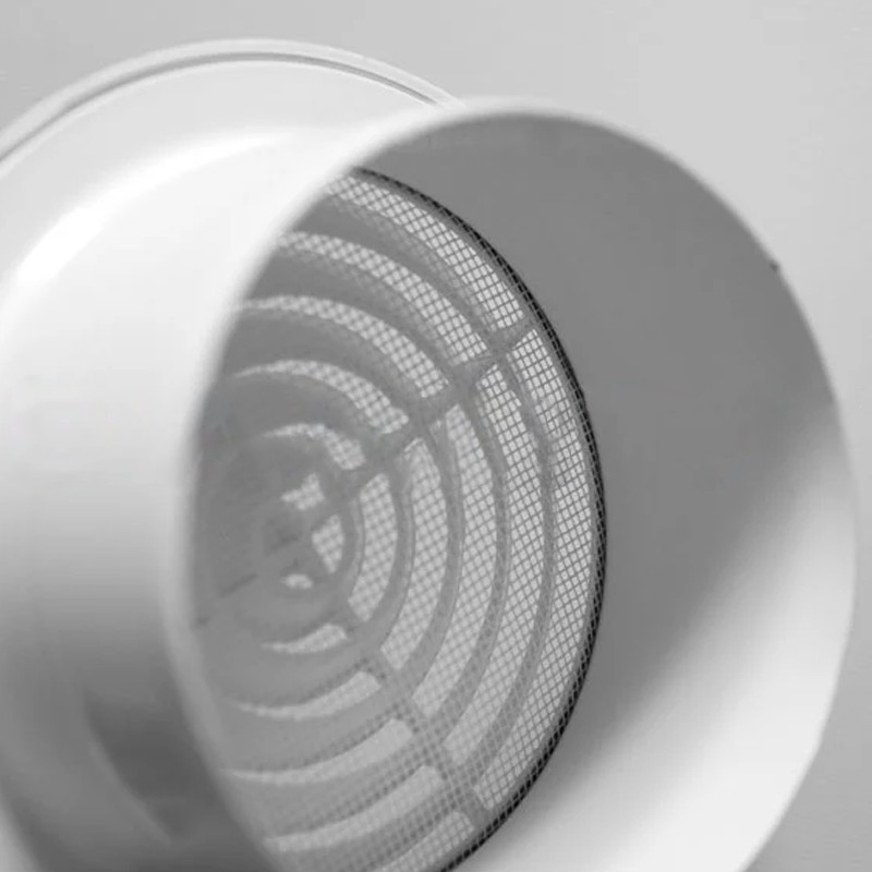 Griglie di ventilazione fisse Dakota Vortex 100mm in ABS bianco opaco (10pz) Dakota - 4 Griglie di ventilazione fisse Dakota Vortex 100mm in ABS bianco opaco (10pz) Dakota - 4
