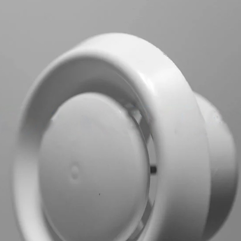 Valvola di ventilazione fissa Dakota 100mm con diffusore regolabile in ABS bianco opaco Dakota - 4 Valvola di ventilazione fissa Dakota 100mm con diffusore regolabile in ABS bianco opaco Dakota - 4