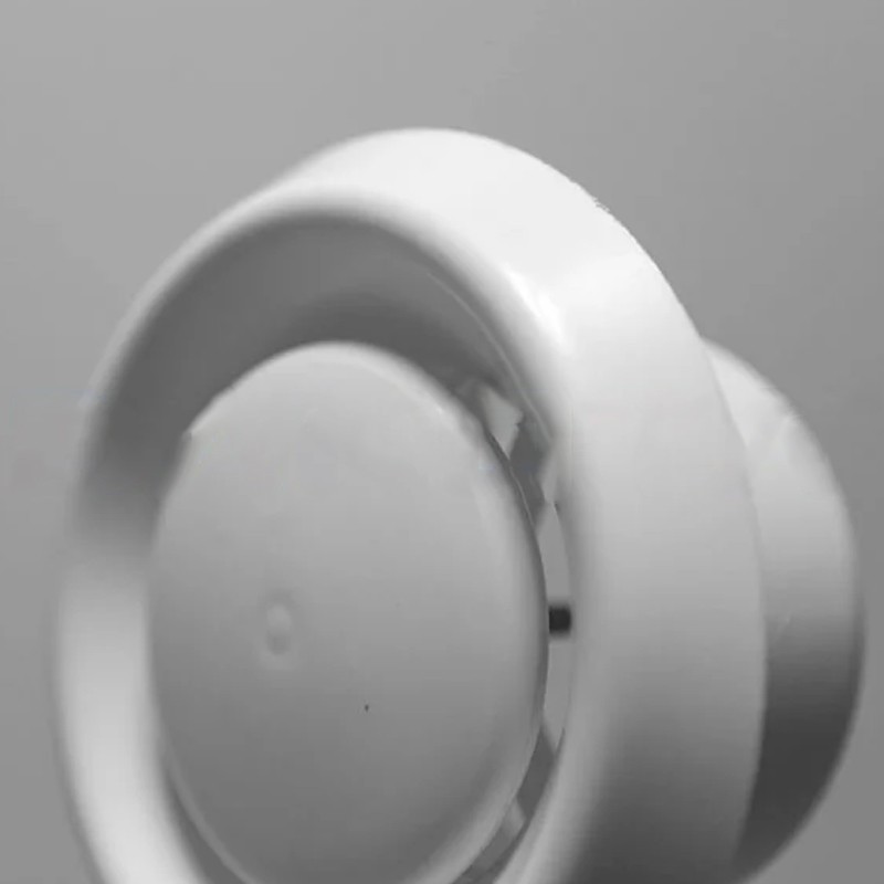 Valvola di ventilazione fissa Dakota 150mm con diffusore regolabile in ABS bianco opaco Dakota - 3 Valvola di ventilazione fissa Dakota 150mm con diffusore regolabile in ABS bianco opaco Dakota - 3