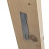 Controtelaio universale Dakota Plus in tavole abete giuntate, luce porta 65-100mm, muro 12cm Dakota - 5 Controtelaio universale Dakota Plus in tavole abete giuntate, luce porta 65-100mm, muro 12cm Dakota - 5