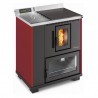 Cucina a pellet TermoVana Desy 9.0 Rossa con sistema di canalizzazione ad 1 motore, 8,8kW Termovana - 1 Cucina a pellet TermoVana Desy 9.0 Rossa con sistema di canalizzazione ad 1 motore, 8,8kW Termovana - 1