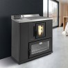 Cucina a pellet TermoVana Desy 9.0 Antracite con sistema di canalizzazione ad 1 motore, 8,8kW Termovana - 5 Cucina a pellet TermoVana Desy 9.0 Antracite con sistema di canalizzazione ad 1 motore, 8,8kW Termovana - 5