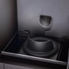 Stufa a pellet ermetica TermoVana Fancy 12 PJ Bordeaux Vintage canalizzabile con scarico superiore Poujoulat , 11kW Stufa a pellet ermetica TermoVana Fancy 12 PJ Bordeaux Vintage canalizzabile con scarico superiore Poujoulat , 11kW