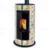 Stufa a pellet ermetica TermoVana Opera 9.0 Ceramic Line Bianca sistema scarico Poujoulat, 8kW Termovana - 1 Stufa a pellet ermetica TermoVana Opera 9.0 Ceramic Line Bianca sistema scarico Poujoulat, 8kW Termovana - 1