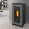 Stufa a pellet ermetica TermoVana King 14 Bianco Opaco canalizzabile, 12,6kW Stufa a pellet ermetica TermoVana King 14 Bianco Opaco canalizzabile, 12,6kW