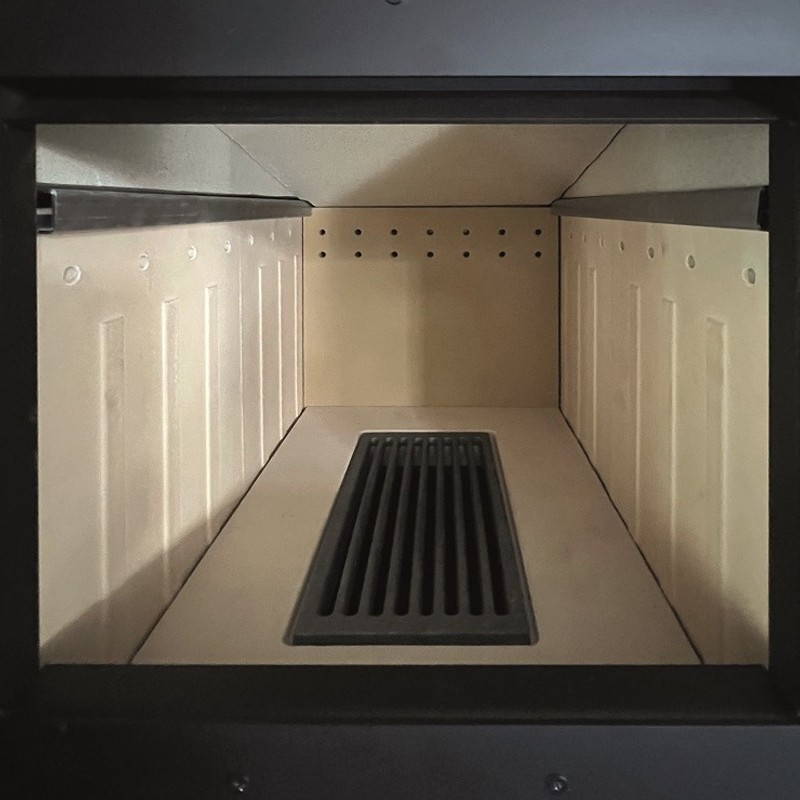 Stufa a legna ermetica TermoVana Aurora 12 maiolica avorio con focolaio alte prestazioni, 12kW Termovana - 3 Stufa a legna ermetica TermoVana Aurora 12 maiolica avorio con focolaio alte prestazioni, 12kW Termovana - 3