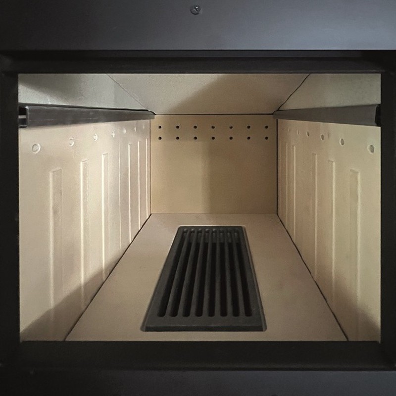 Stufa a legna Idro TermoVana Alba 16 Hydro nera 16.3kW per riscaldare ambienti e acqua sanitaria Termovana - 2 Stufa a legna Idro TermoVana Alba 16 Hydro nera 16.3kW per riscaldare ambienti e acqua sanitaria Termovana - 2