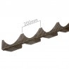Grigie sagomate parainsetti Dakota passo 200mm in metallo per tetti ventilati (10pz) Grigie sagomate parainsetti Dakota passo 200mm in metallo per tetti ventilati (10pz)
