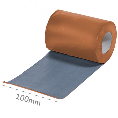 Nastri autoadesivi multifunzione Dakota Terracotta per proteggere, sigillare e riparare, 100mm x 10mt (6pz) Dakota - 1