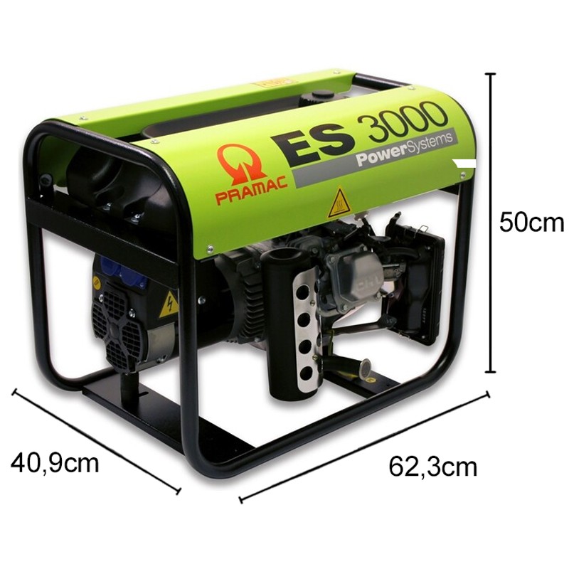 Generatore di corrente a benzina Pramac ES3000 Monofase 2.6kW Pramac - 6 Generatore di corrente a benzina Pramac ES3000 Monofase 2.6kW Pramac - 6