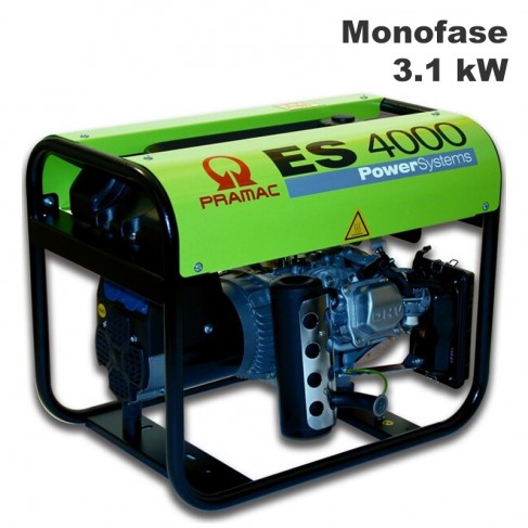 Generatore di corrente a benzina Pramac ES4000 Monofase 3.1kW