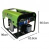 Generatore di corrente a benzina Pramac X12000 Trifase 11.1kW Pramac - 6 Generatore di corrente a benzina Pramac X12000 Trifase 11.1kW Pramac - 6
