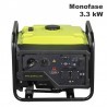 Generatore di corrente portatile a benzina Pramac P3500i/o Inverter Monofase 3.3Kw Generatore di corrente portatile a benzina Pramac P3500i/o Inverter Monofase 3.3Kw