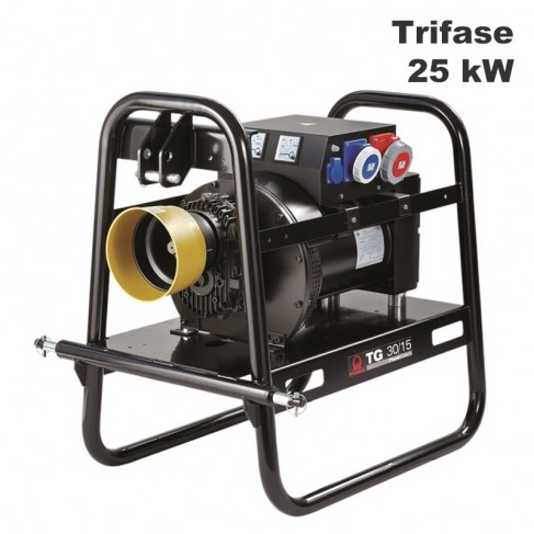 Generatore di corrente a cardano Pramac TG25/3 Trifase 25kW per trattori