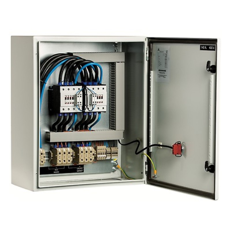 Quadro commutazione di rete LTS Pramac 70A monofase per generatori GA13000 Quadro commutazione di rete LTS Pramac 70A monofase per generatori GA13000