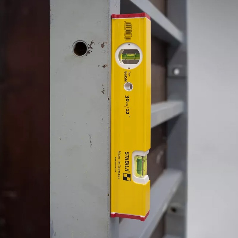 Livella a bolla magnetica Stabila Type 80 ASM in alluminio a profilo rettangolare con nervature di rinforzo, 60-80cm Stabila - 3 Livella a bolla magnetica Stabila Type 80 ASM in alluminio a profilo rettangolare con nervature di rinforzo, 60-80cm Stabila - 3
