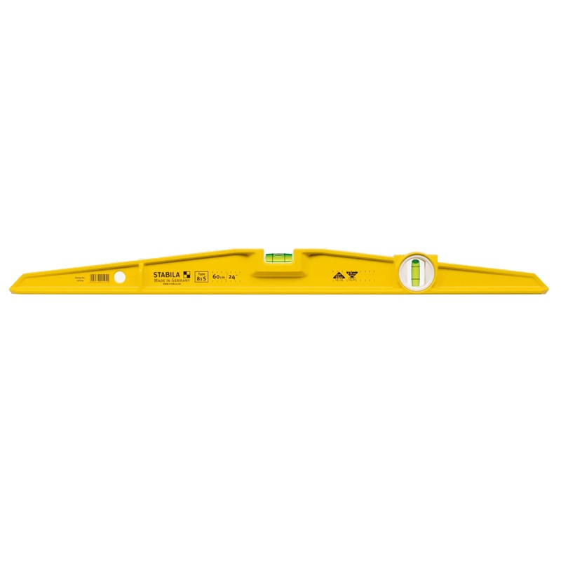 Livella a bolla Stabila Type 81 S con profilo trapezoidale in pressofusione in alluminio, 60-80cm Livella a bolla Stabila Type 81 S con profilo trapezoidale in pressofusione in alluminio, 60-80cm