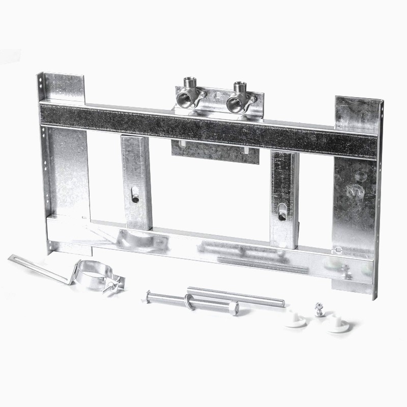 Sistema di fissaggio universale per lavabi Akifix su pareti in cartongesso Sistema di fissaggio universale per lavabi Akifix su pareti in cartongesso