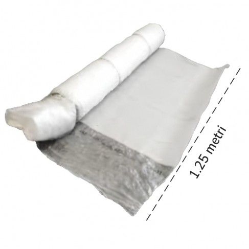 Tappetino posa flottante laminato e parquet Dakota in polietilene, spessore 2mm (Rotolo 1,25x25mt) Dakota - 1