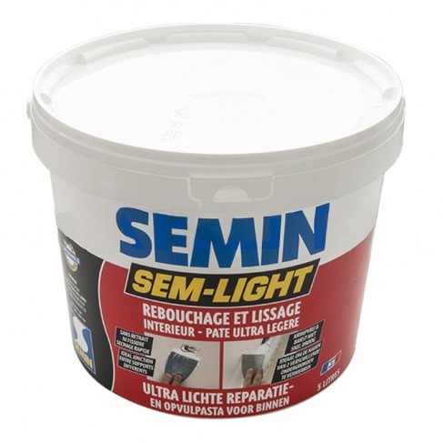 Stucco in pasta alleggerito Dakota Sem-Light per riparazioni su pareti e soffitti interni (Secchio 1-5lt) Dakota - 1