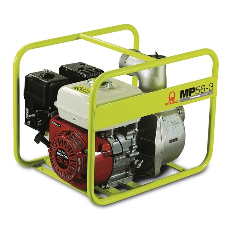 Motopompa a benzina per acque chiare Pramac MP 56-3 avviamento a strappo, portata 930l/min Motopompa a benzina per acque chiare Pramac MP 56-3 avviamento a strappo, portata 930l/min