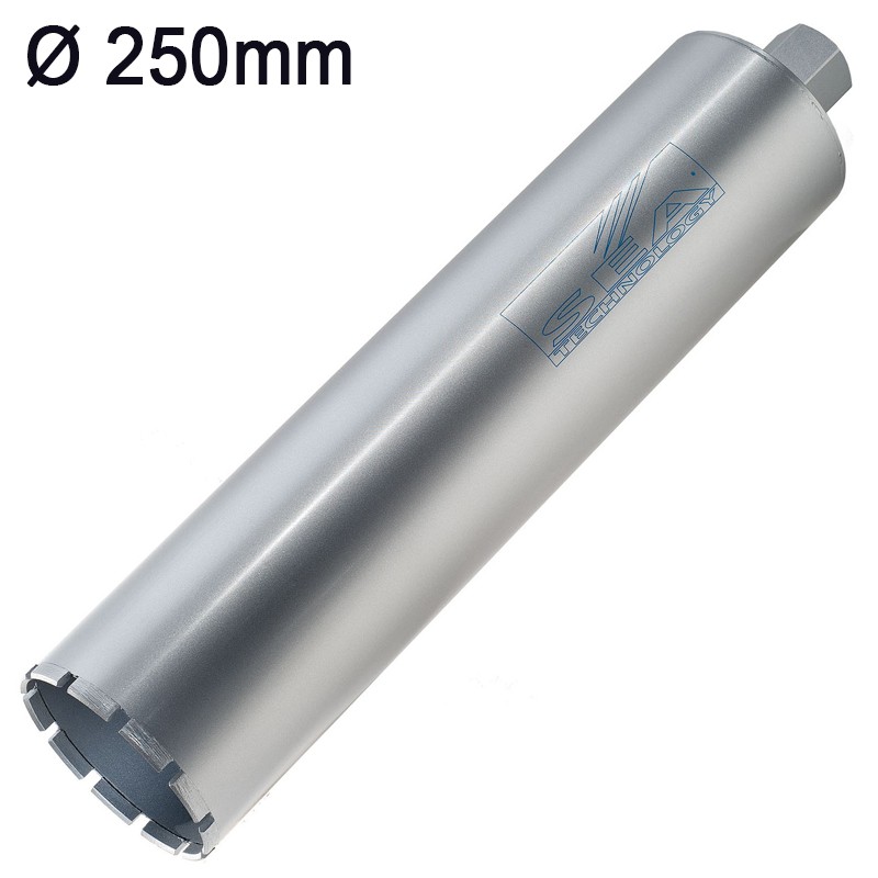 Corona diamantata a umido Sea Technology Due 450 per calcestruzzo attacco 1.1/4", 250mm