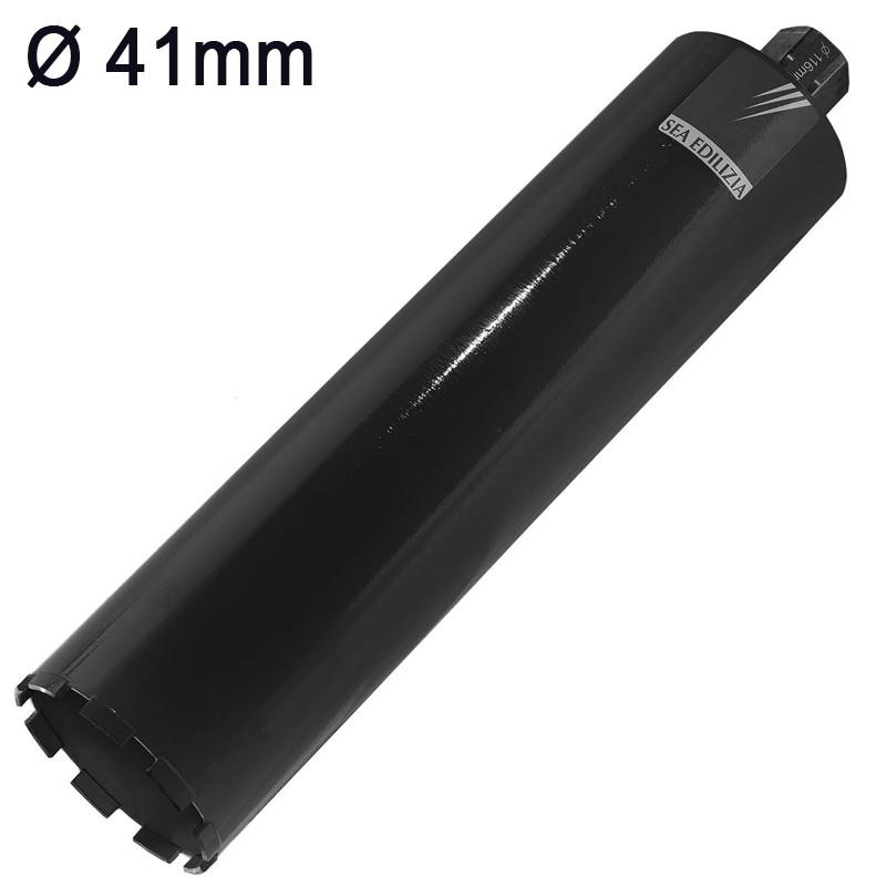 Corona diamantata a umido Sea Technology Uno 450 per cemento armato attacco 1.1/4", 41mm Corona diamantata a umido Sea Technology Uno 450 per cemento armato attacco 1.1/4", 41mm