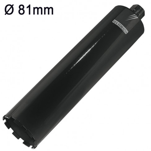 Corona diamantata a umido Sea Technology Uno 450 per cemento armato attacco 1.1/4", 81mm
