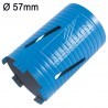Corona diamantata a secco Sea Technology Tre 150 per cemento armato attacco M16, 57mm Corona diamantata a secco Sea Technology Tre 150 per cemento armato attacco M16, 57mm